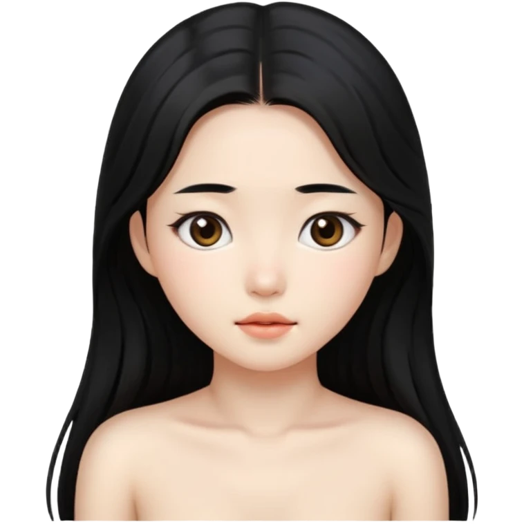 A nude korean girl  emoji