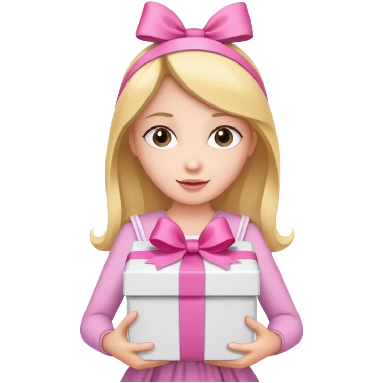 princess hold carton box gift emoji