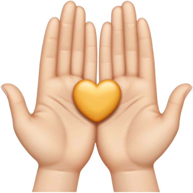 тишина в ладонях emoji