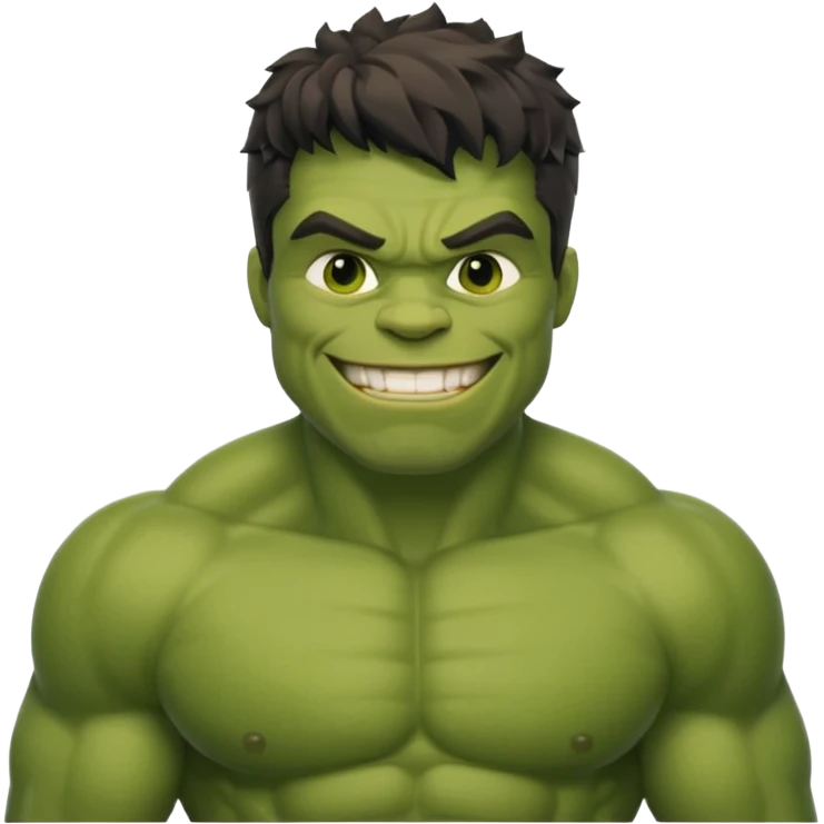 hulk stroking his penis emoji