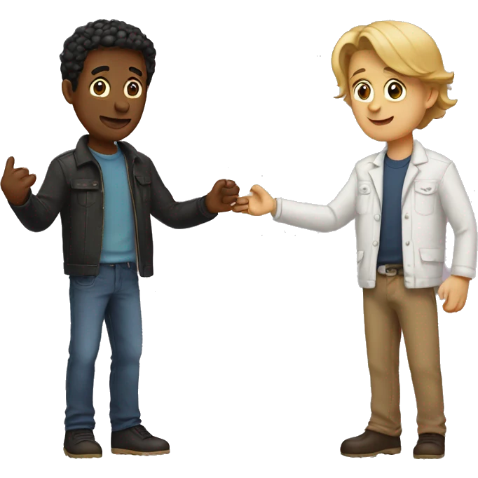 friends parting emoji