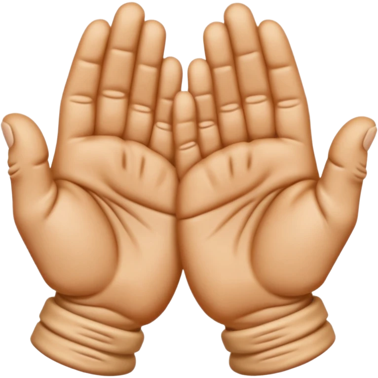 two hands shaking emoji