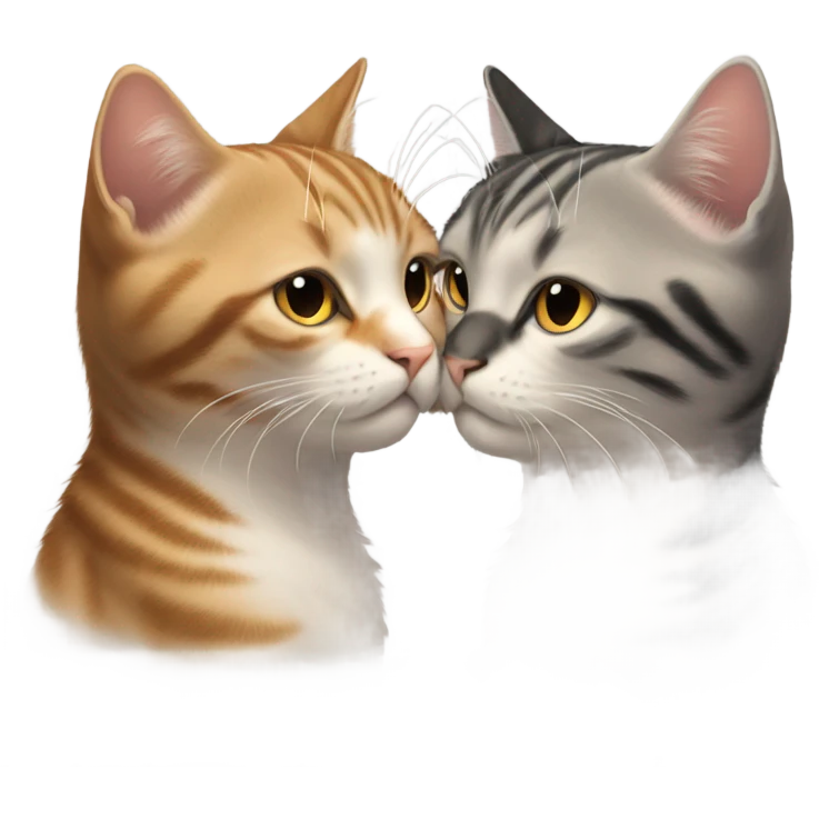 kissing cat emoji