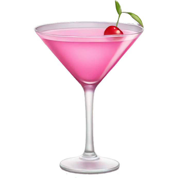 Pink martini emoji