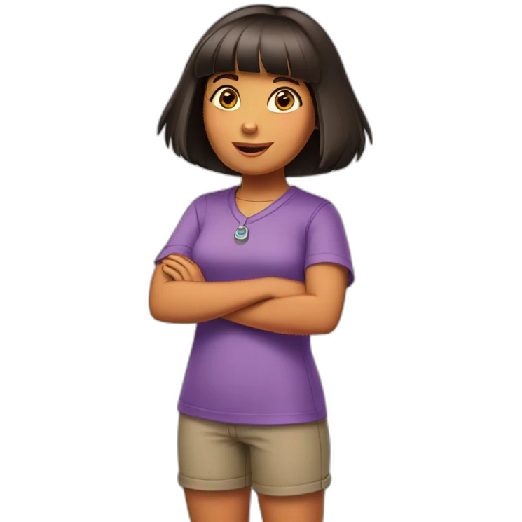 Dora the explorer emoji