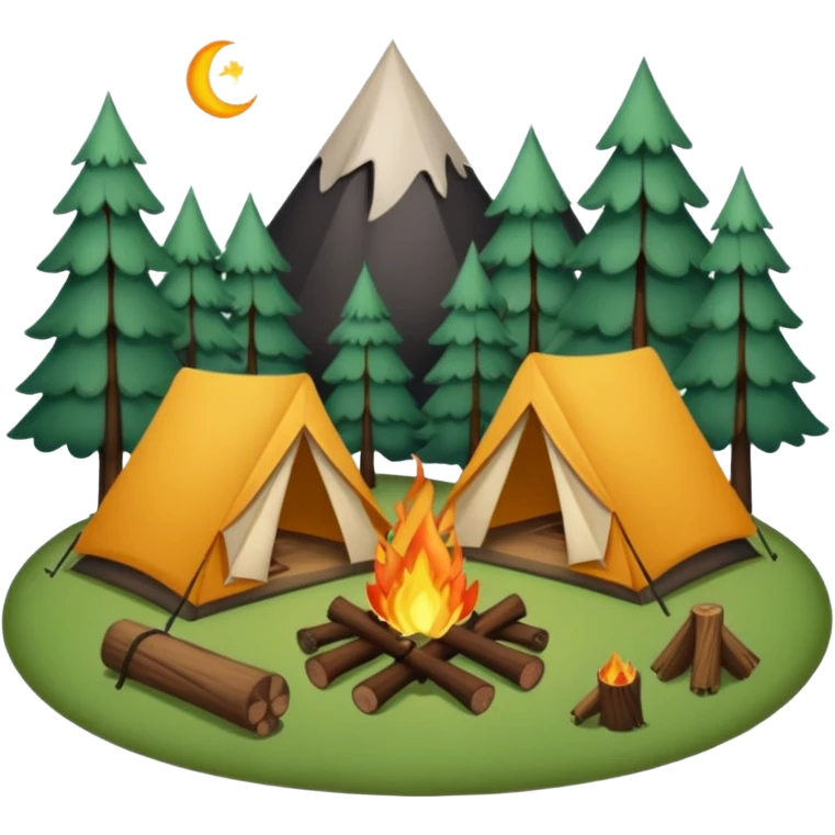 Camping emoji