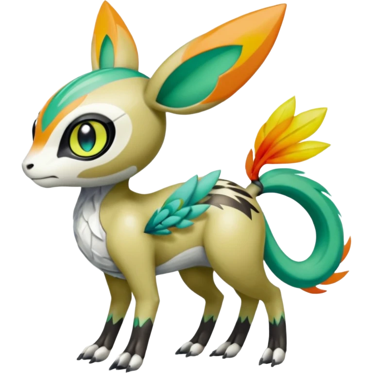 Meloetta-Vernid-Trico-Fionbri-Pokémon-Digimon-Fakémon-fusion-hybrid-creature emoji