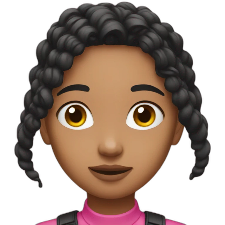 Black pink emoji