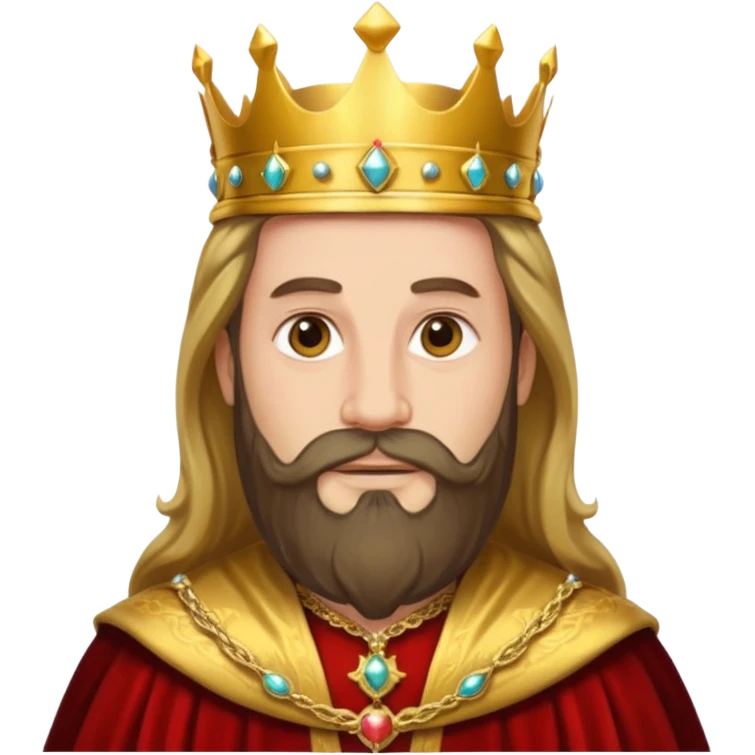un rey master emoji