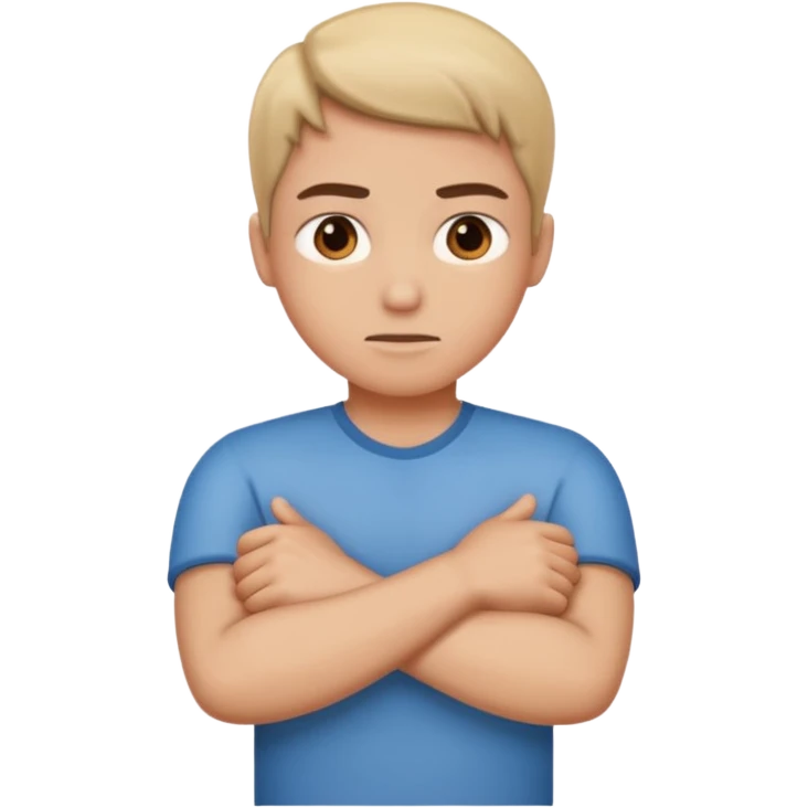 crossing arms emoji
