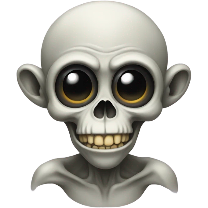 Skull alien monkey emoji