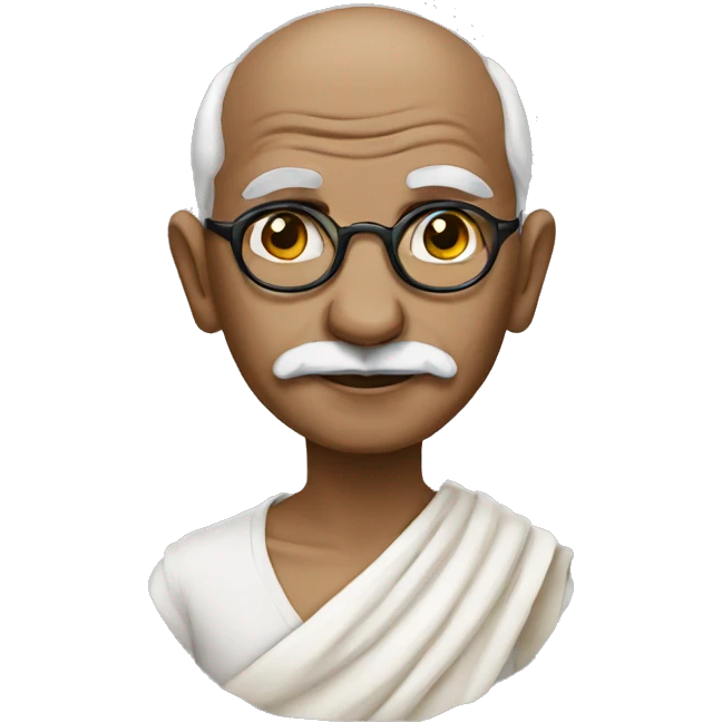 Gandhi emoji