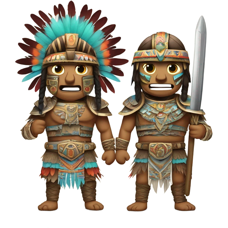 Aztec warriors emoji emoji