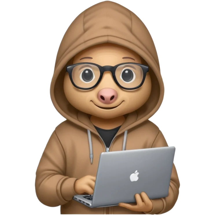 armadillo hacker mascot for my cli app  emoji