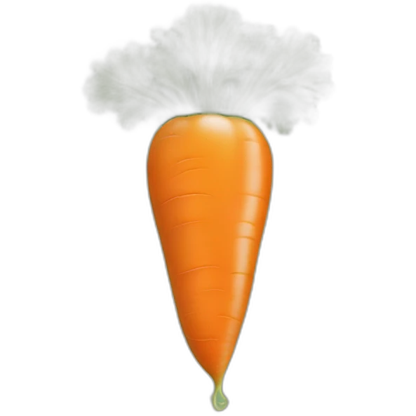 Carottes verte emoji