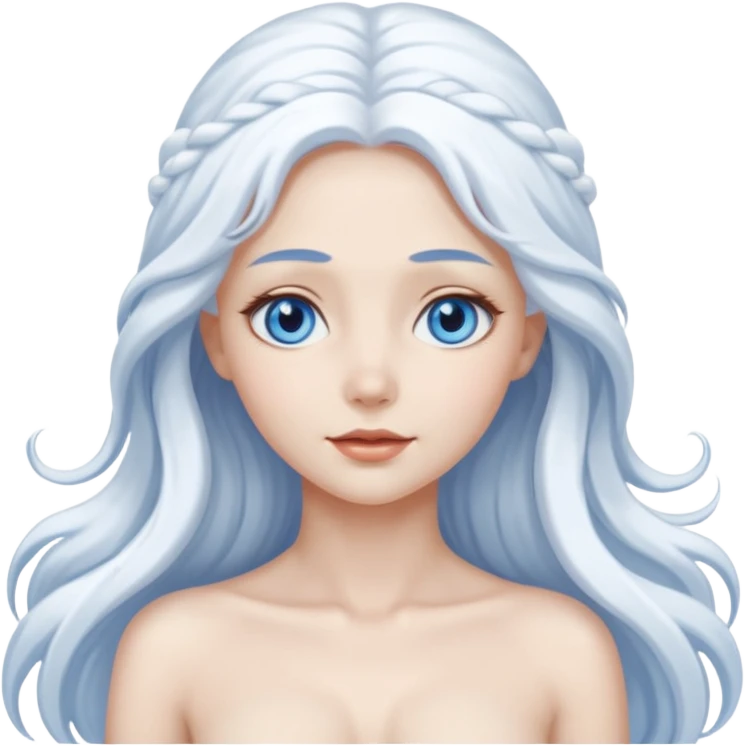 Naked Snow Maiden emoji