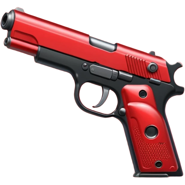 a red square with ur pist in the middle of the square emoji