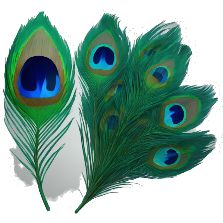 peacock feather emoji | AI Emoji Generator