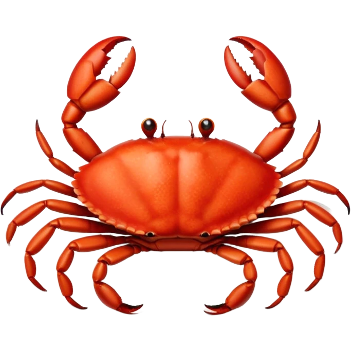 Cooked crab meal emoji