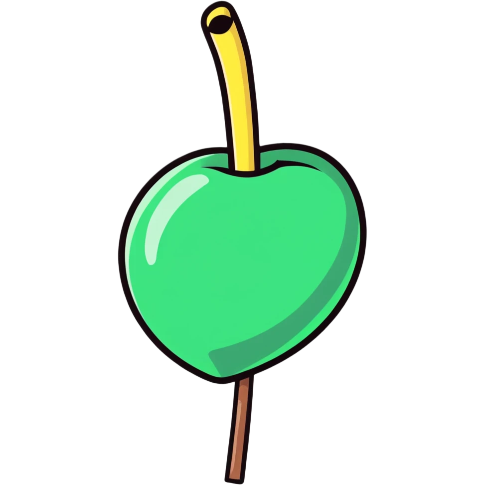 cartoonish stick emoji