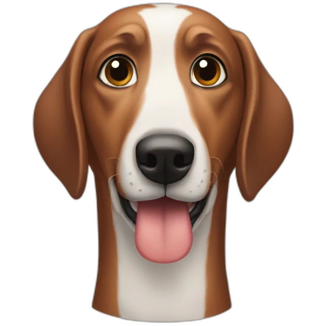 perro salchicha emoji