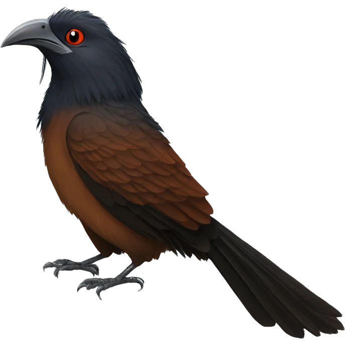 Greater coucal emoji