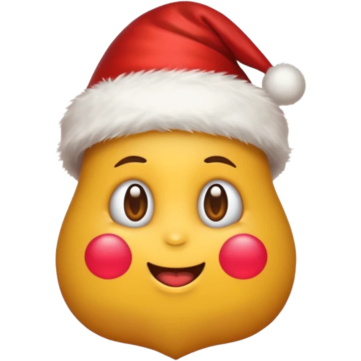 gere um emoji fofo de uma rena de natal emoji