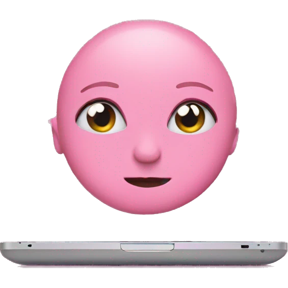 patel pink laptop emoji