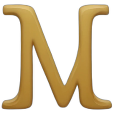 Greek letter mu lower case emoji