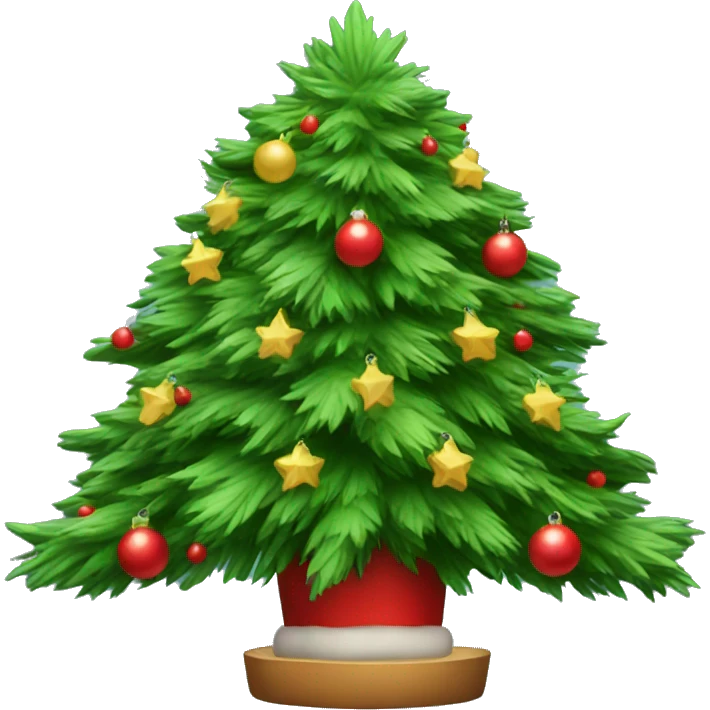 Chrismas tree emoji