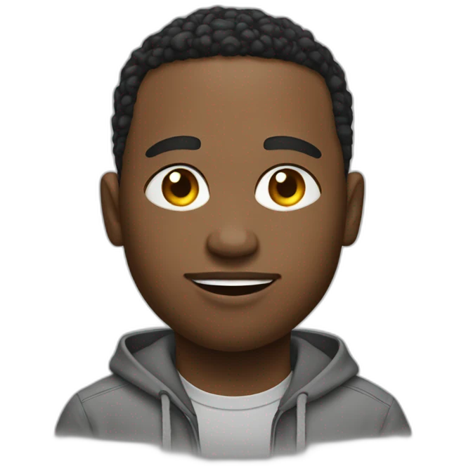 light skinned African tech bro emoji