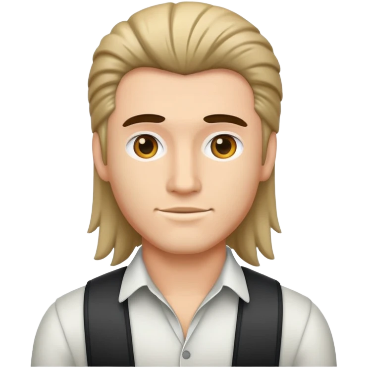 Mullet emoji