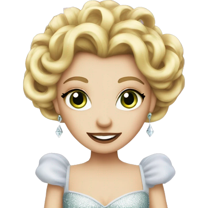 Glinda of wicked  emoji