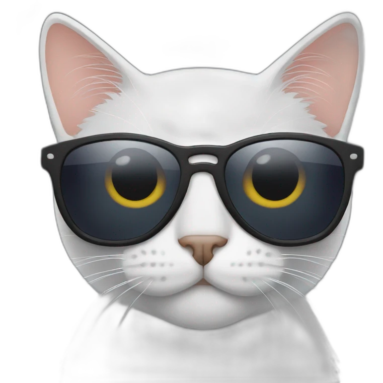 Cat sunglasses emoji