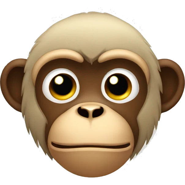 sleepy face monkey emoji