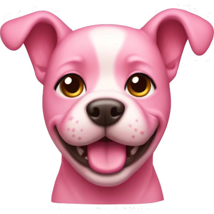 pink dog cute  emoji