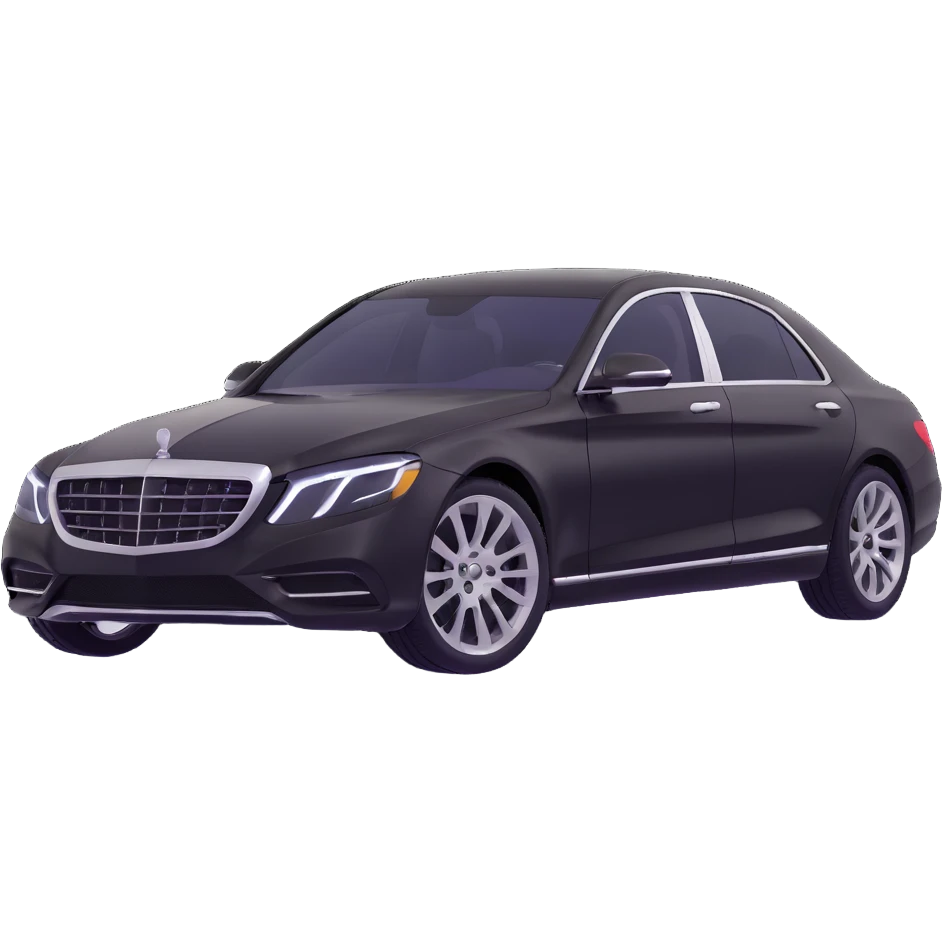 luxury car, elegant and modern emoji