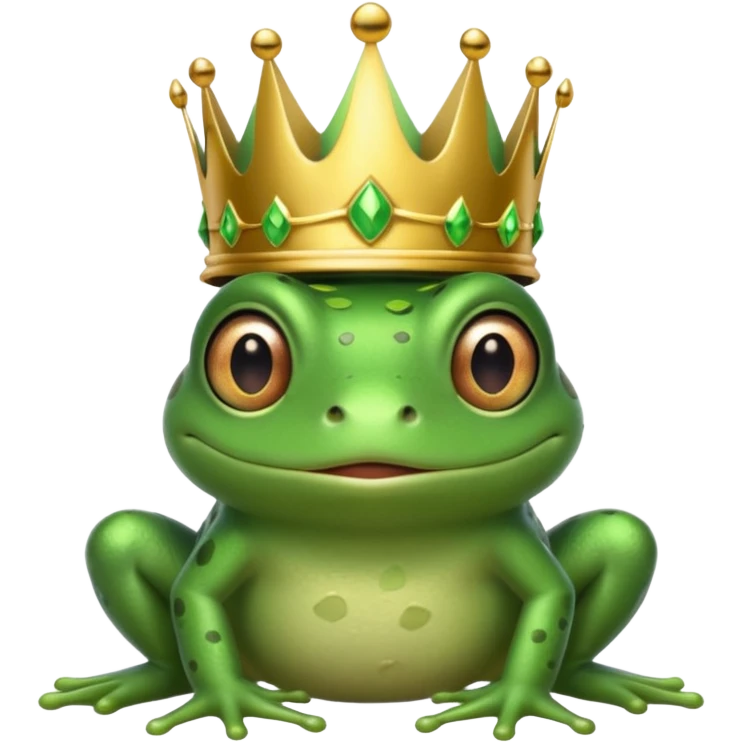 frog from The Princess and the Frog emoji