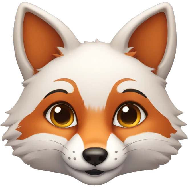 cute fox face emoji