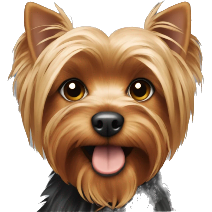 Red-haired yorkie emoji