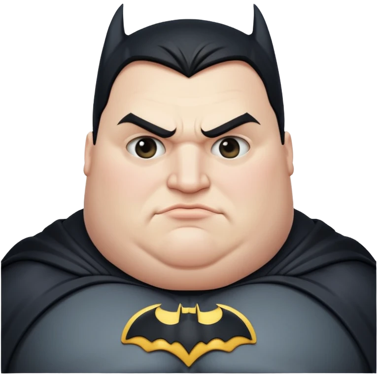 Fat Batman  emoji