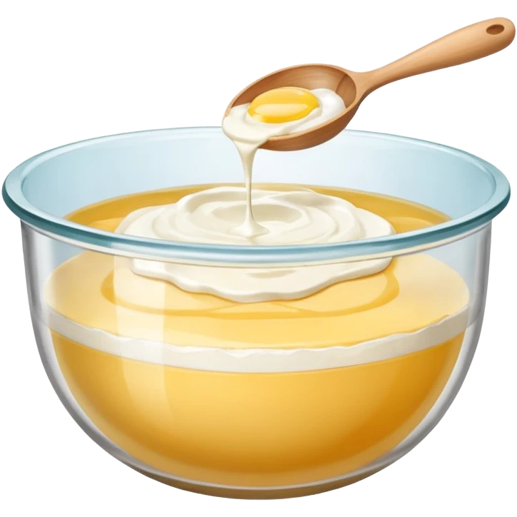 mixing bowl and baking preparation emoji
