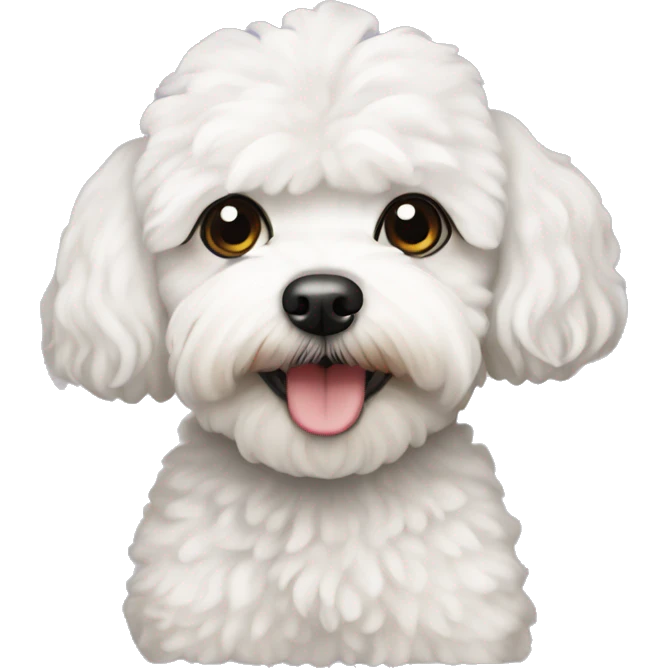 white maltipoo emoji