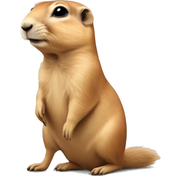 Prairie dog wearing high heels emoji