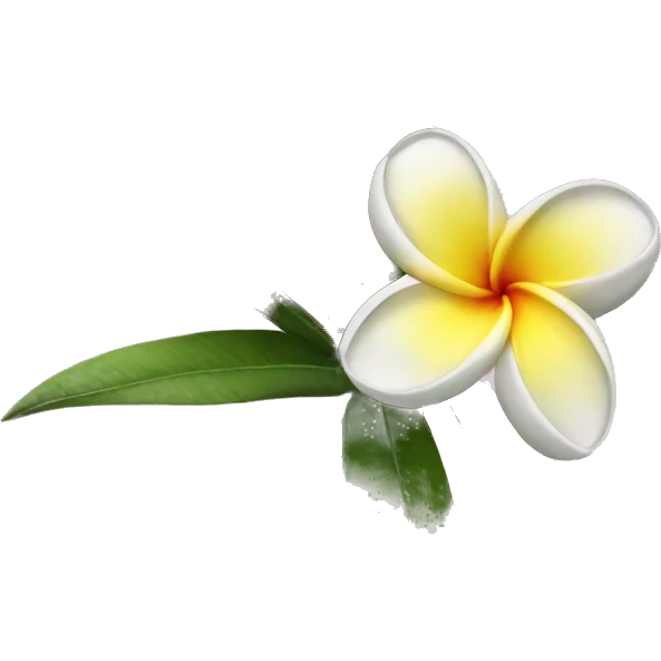 Plumeria  emoji