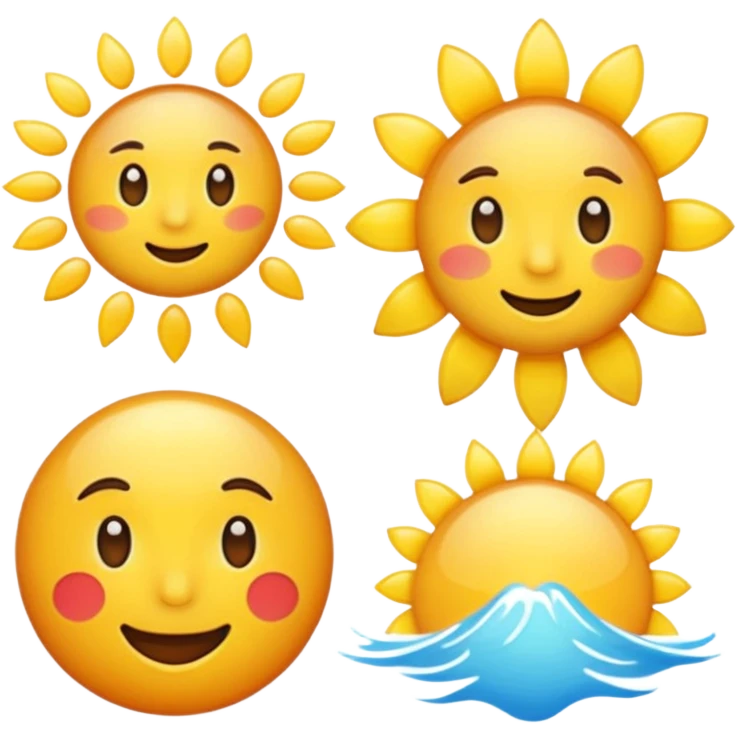 noon simply emoji