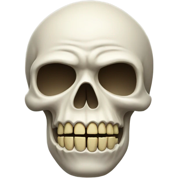 skull with open mouth emoji