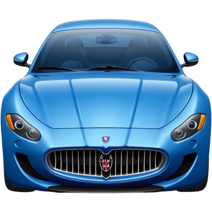 Blue Maserati emoji