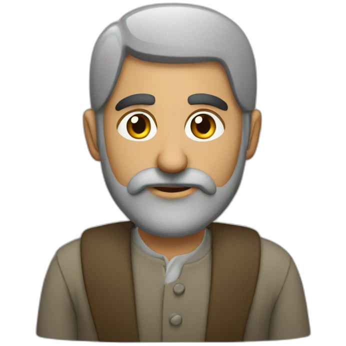 Armenian man learning emoji