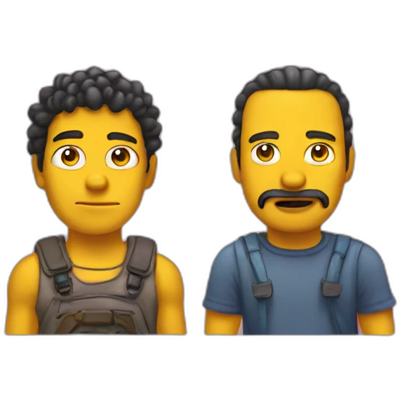 Omer simpson and cat emoji